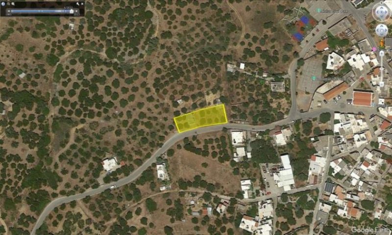 Milatos Kreta, Milatos: Grundstück mit Meerblick, innerhalb der Ortsgrenzen zu verkaufen Grundstück kaufen